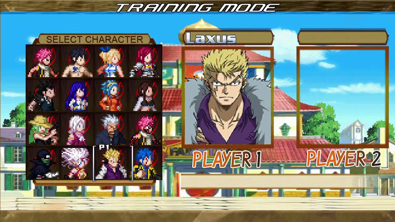 fairy tail mugen stages